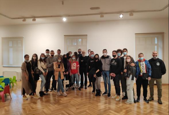 Posjeta studenata II godine  JU Muzeji i galerije Podgorice
